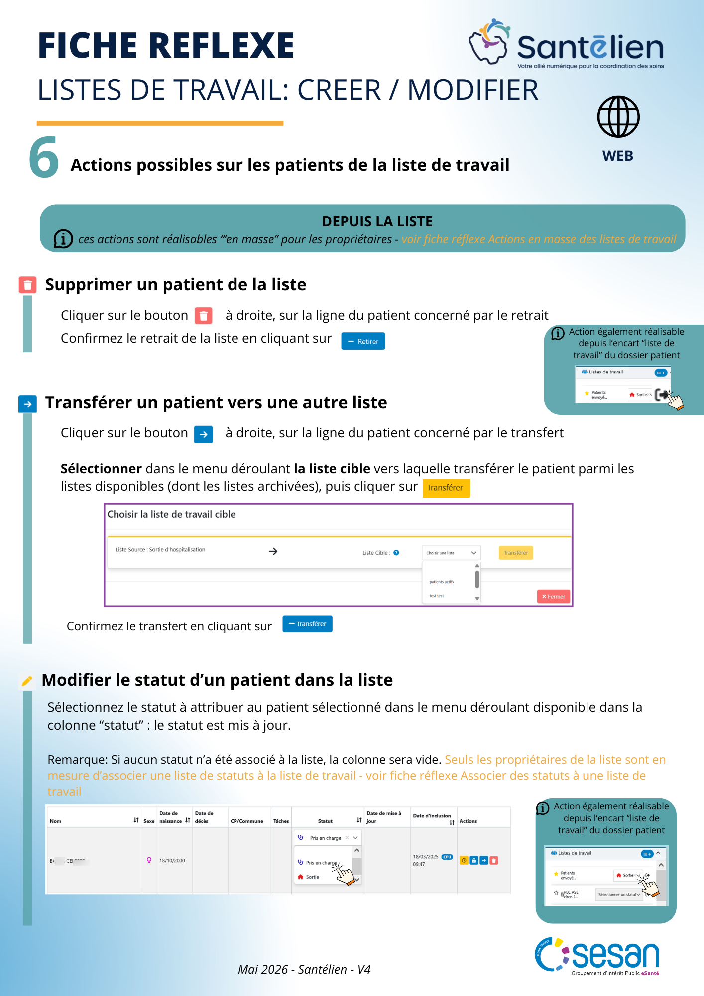 Fiche Reflexe Web listes de travail creer et modifier 3