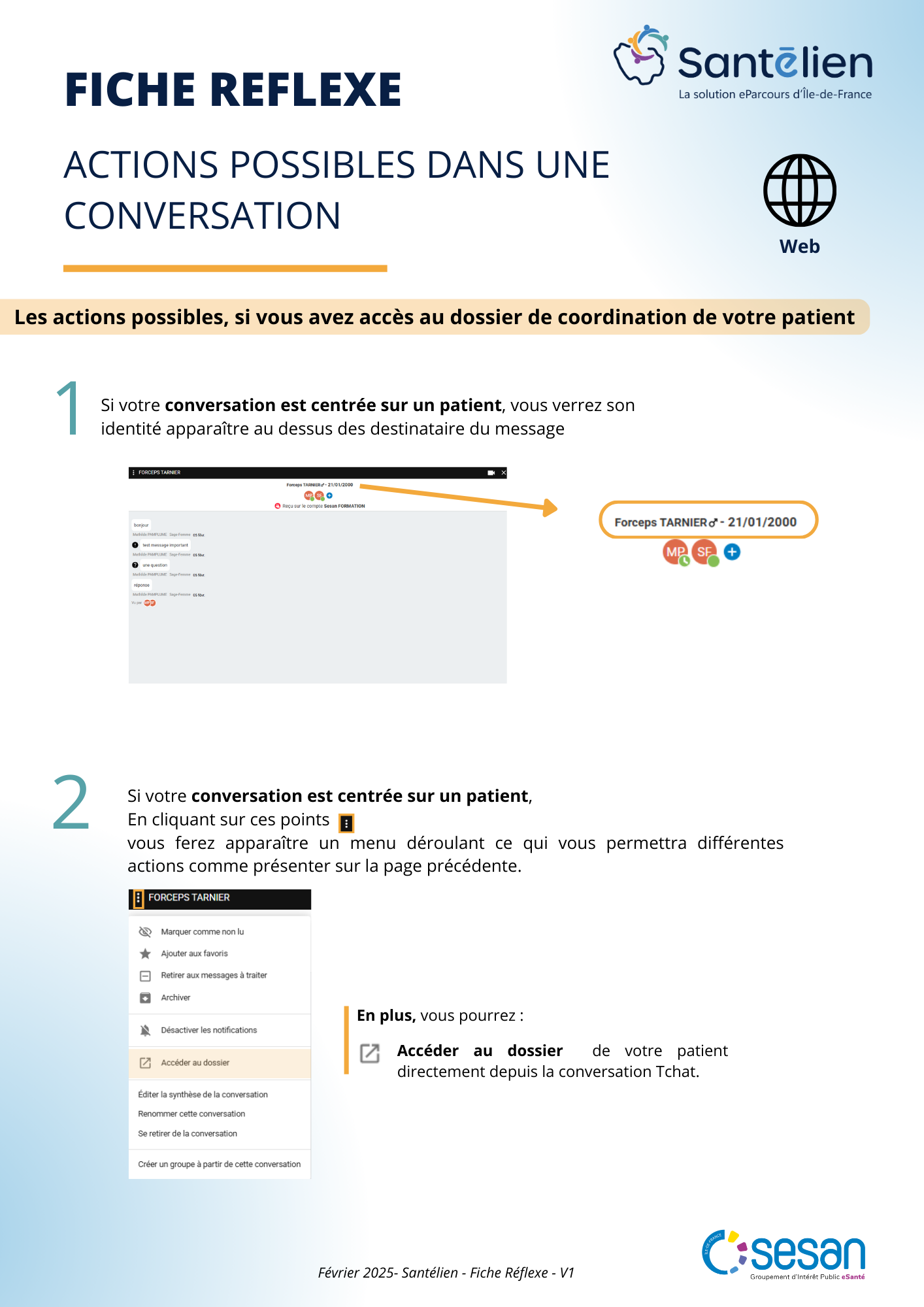 Fiche reflexe web_ actions possible sur une conversation 3