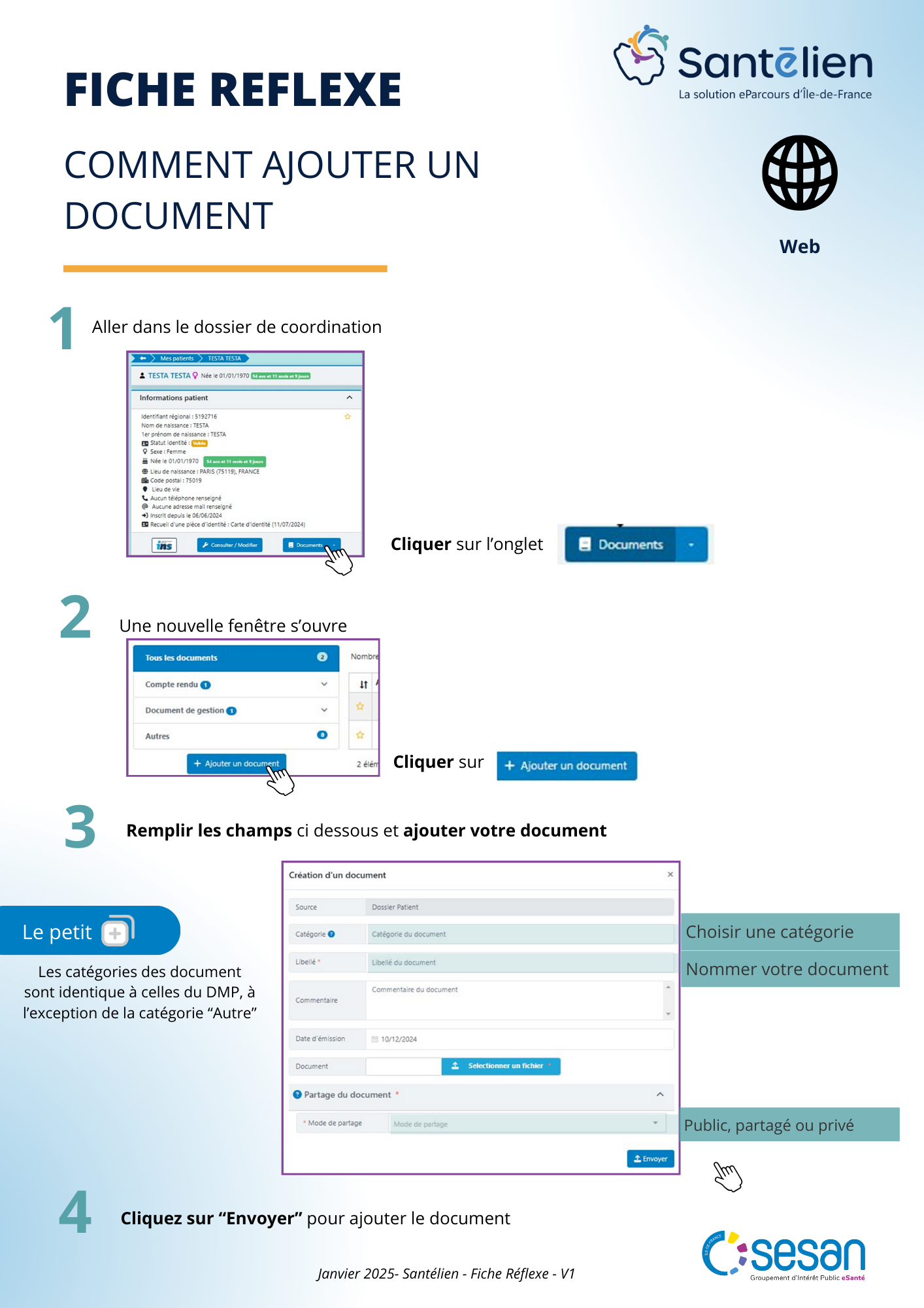 Fiche réflexe Web Comment ajouter un document (1)
