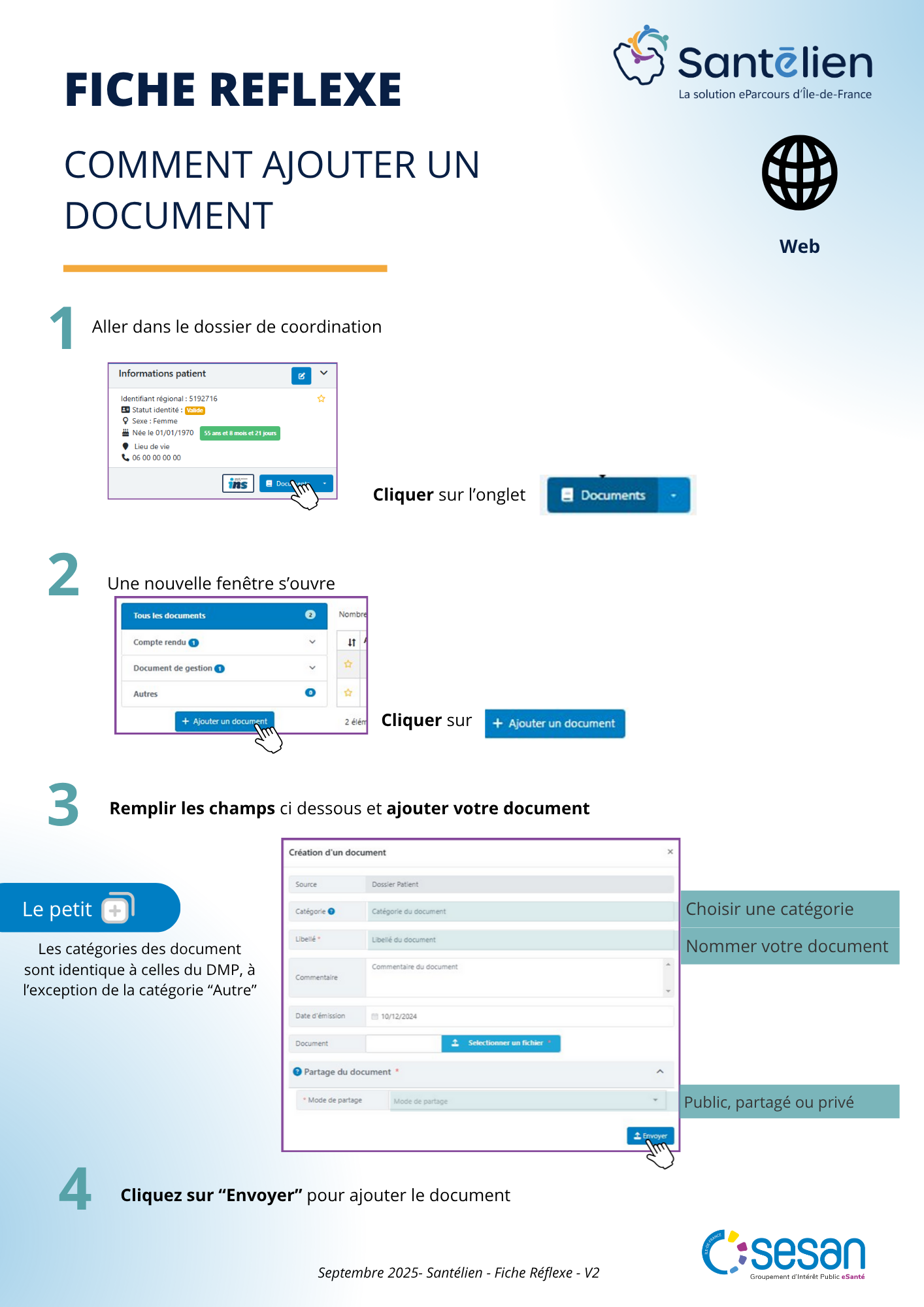 STL Fiche réflexe Web Comment ajouter un document