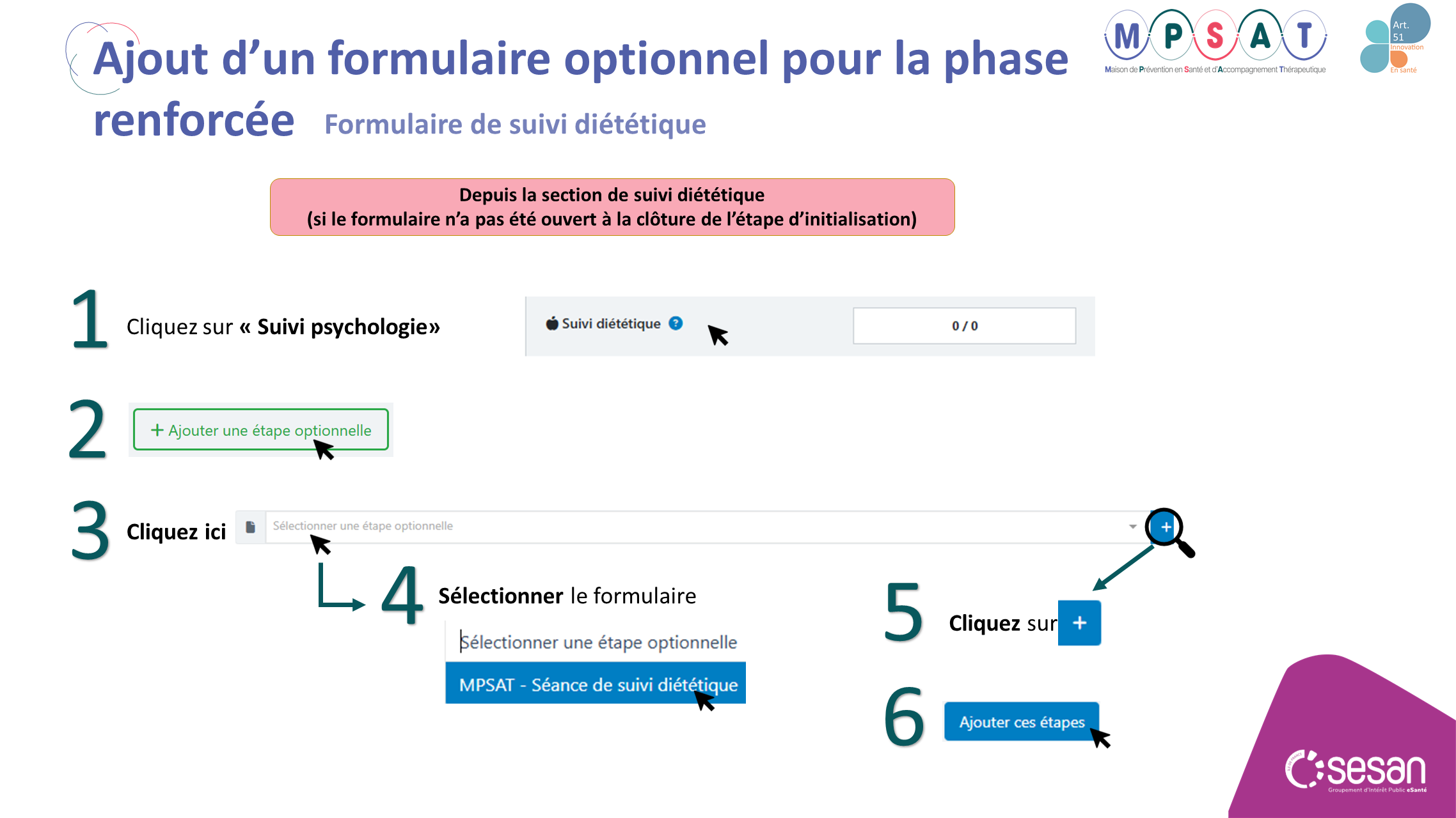 MPSAT - ajout dun formulaire de suivi diététique_phase renforcée