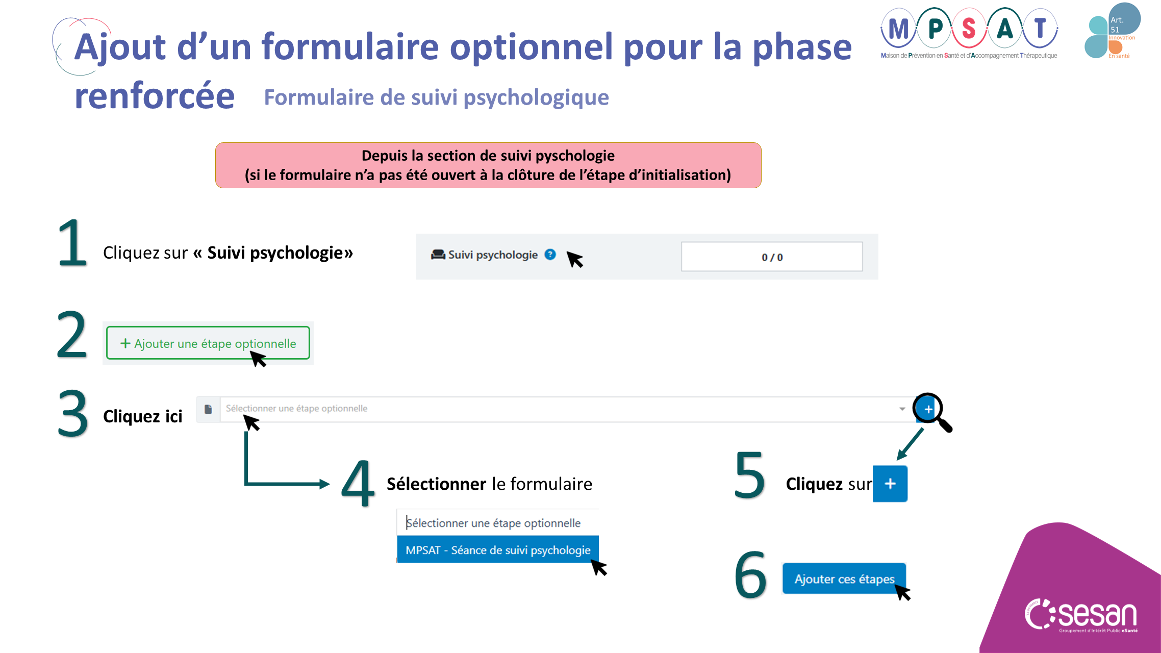 MPSAT - ajout dun formulaire de suivi psychologique_phase renforcée
