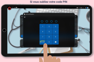 SMUR Connect - code PIN