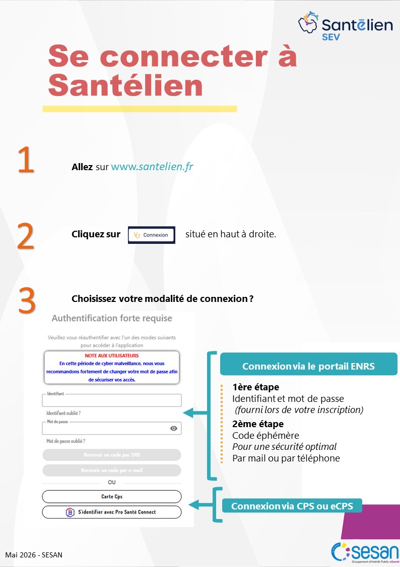 SEV - se connecter à Santélien