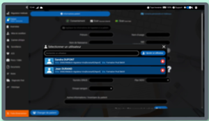SMUR Connect - liste