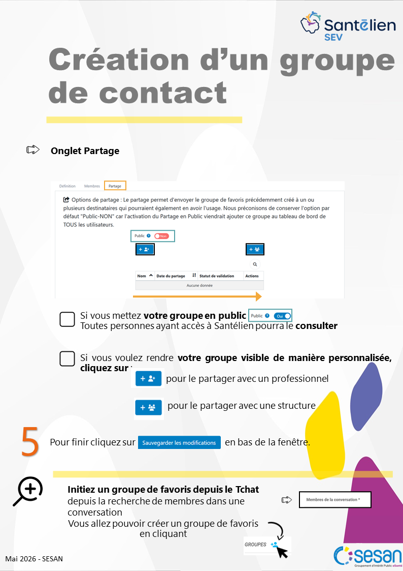 SEV - création dun groupe de contacts2