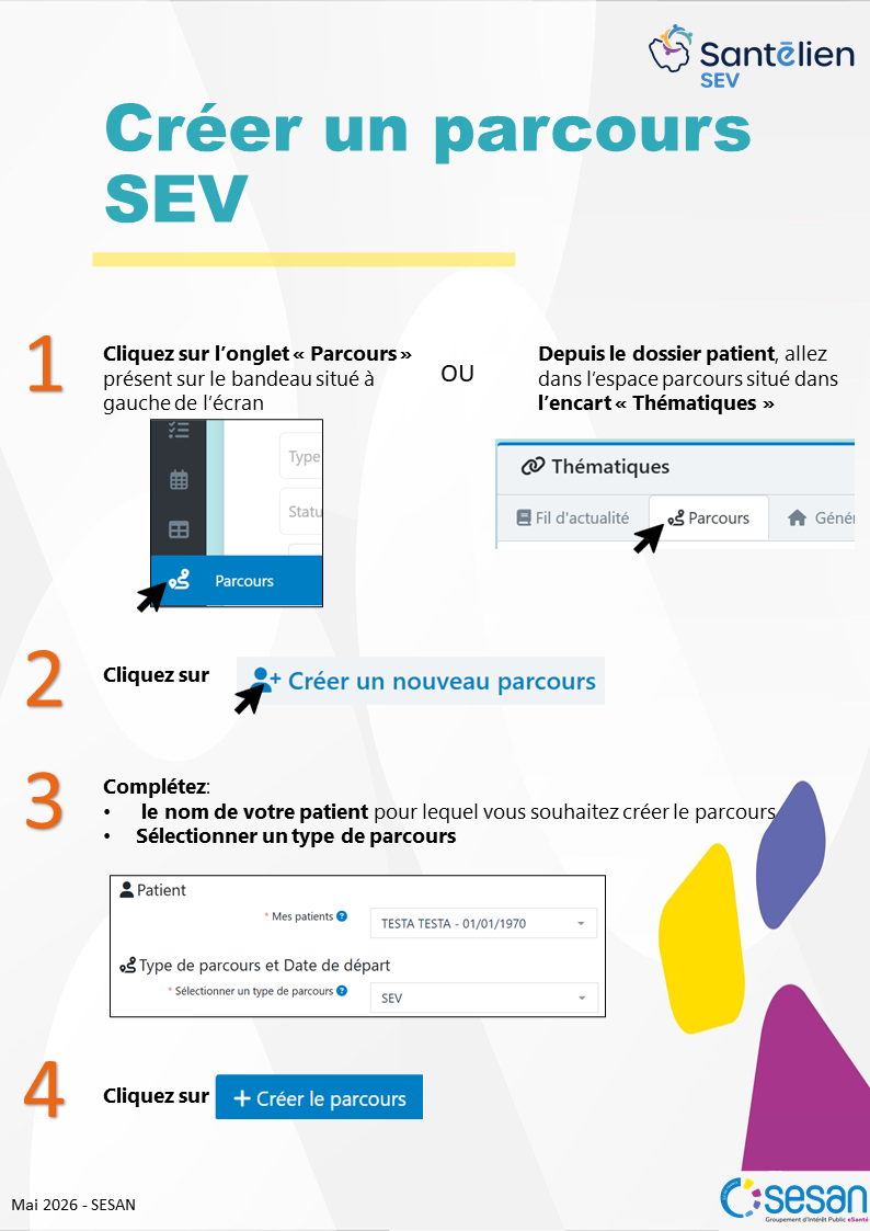 SEV - créer un parcours SEV