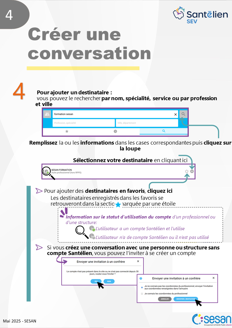 SEV - créer une conversation 1