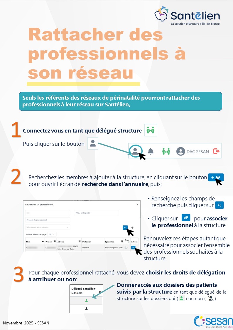 Hygie SEV Rattacher des professionnels à son réseau